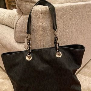 Michael Kors Black logo bag